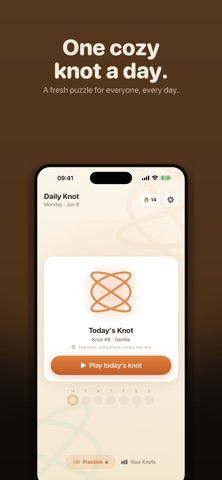 Daily Knot: Untangle Puzzle Screenshot 1 of 5
