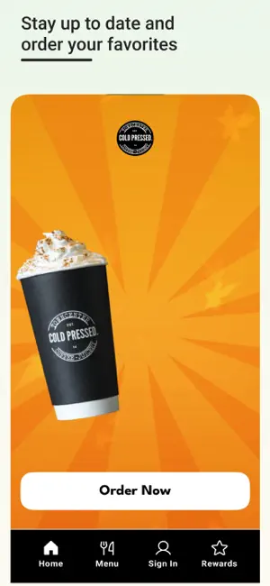Town Center Cold Pressed App screenshot 1