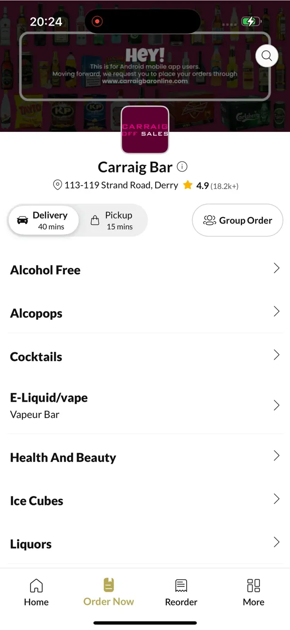 Screenshot #2 pour Carraig Bar.