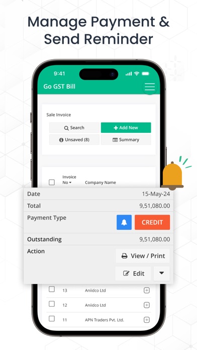 Go GST Bill Screenshot
