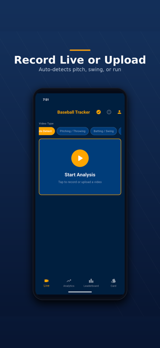 Baseball Tracker - Pitch Speed Screenshot 2 of 8