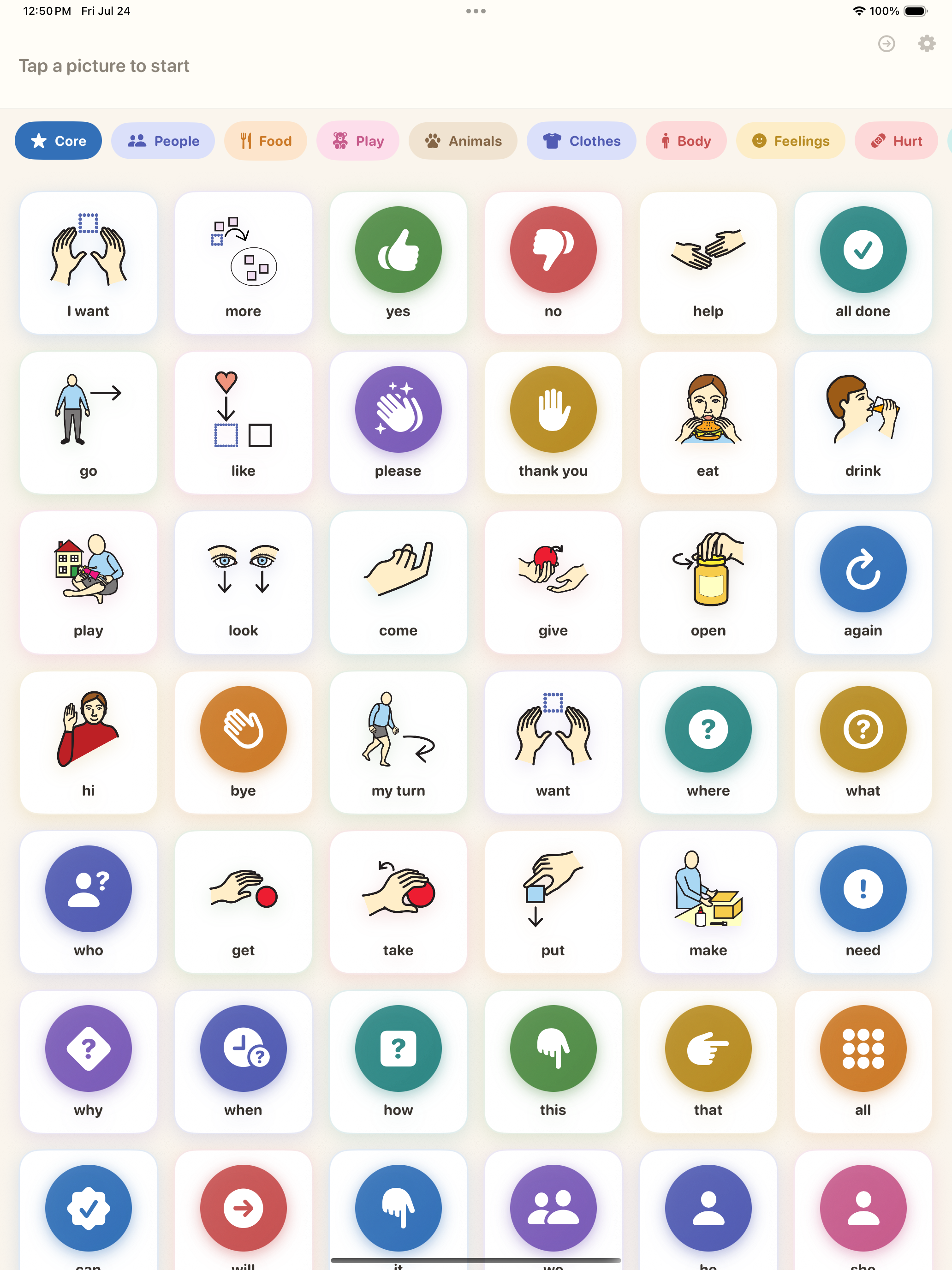Tap - Talk with Pictures screenshot 6