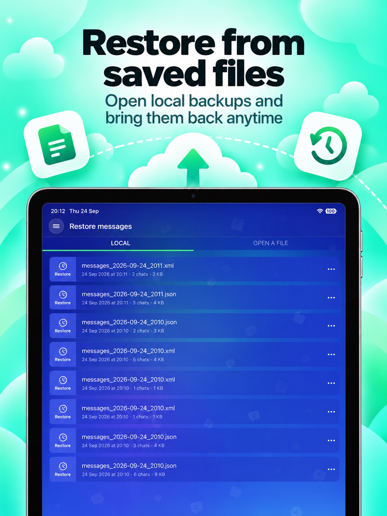 Screenshot 8 of TextCal - Text&Calendar Export