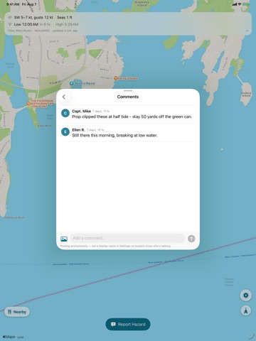 Underway Boating Safety iPad screenshot