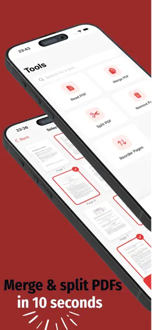 PDF Editor – Merge & Split screenshot 1