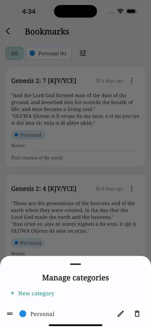 Bi Bible - Offline Bilingual screenshot 3