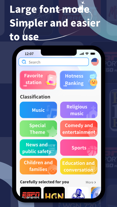 Radio App - FM Radio Stations Screenshot