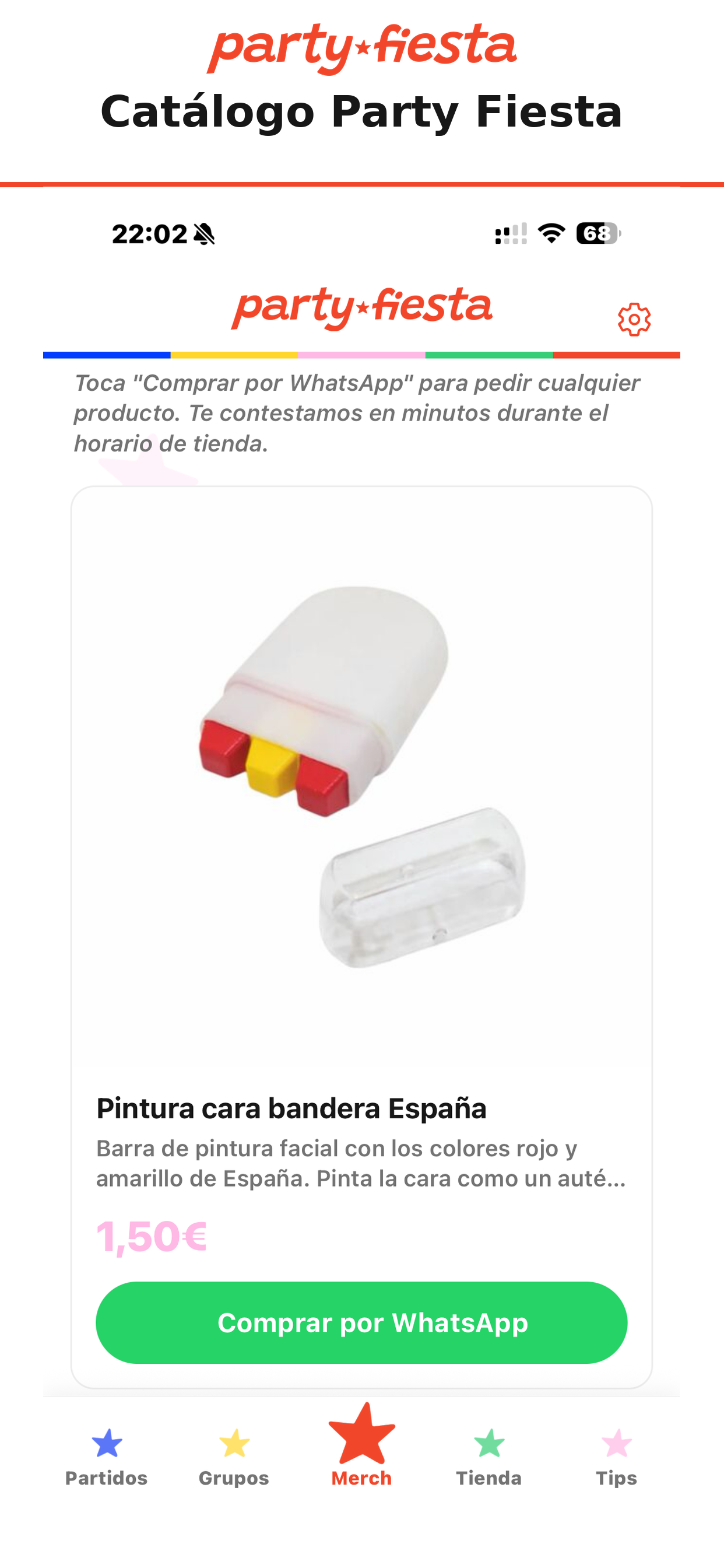 Party Fiesta · Tienda screenshot 4