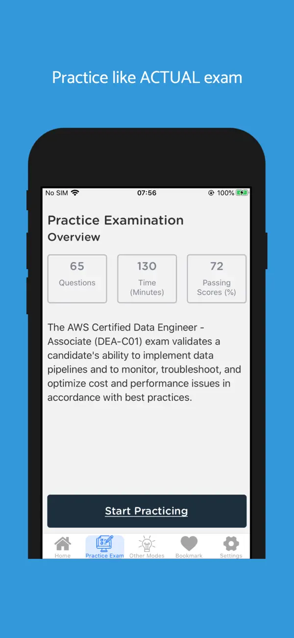 Screenshot #3 pour AWS Data Engineer 2026