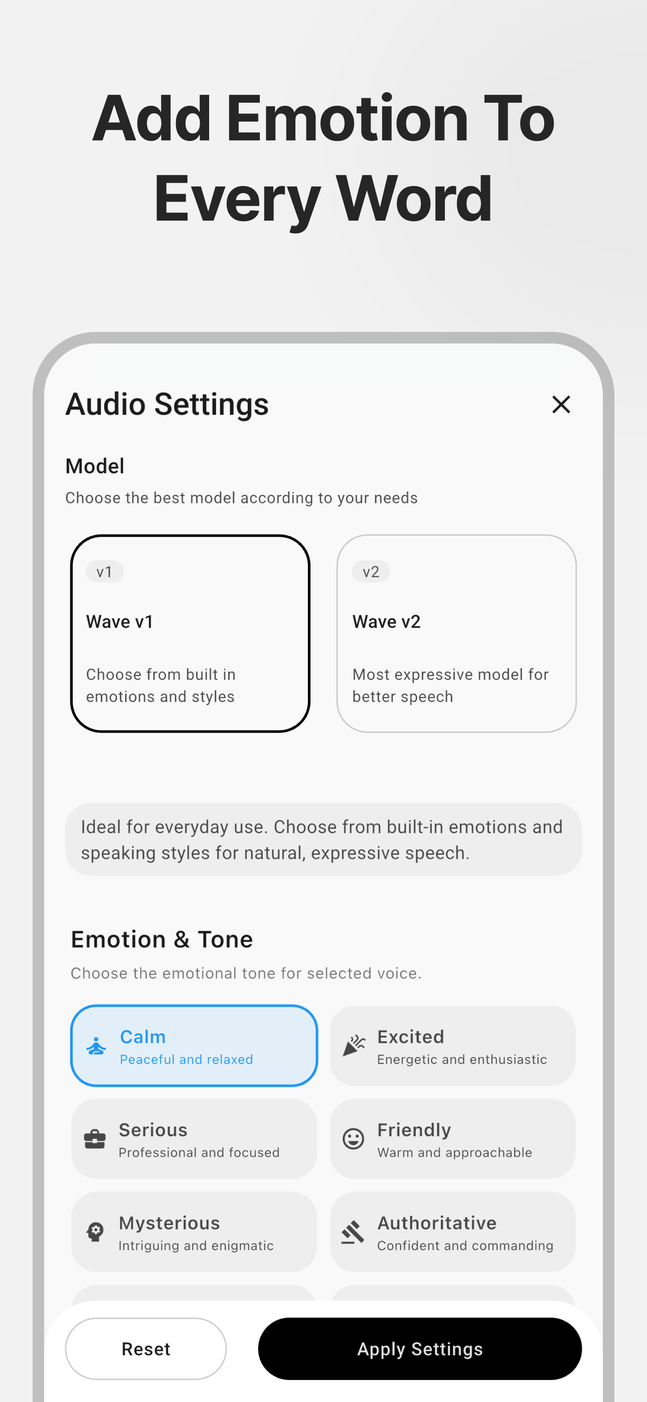 SpeechWave: Expressive AI TTS