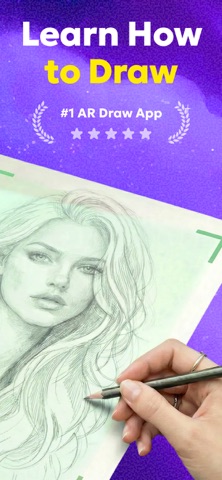 Drawly AR. Drawing sketch screenshot