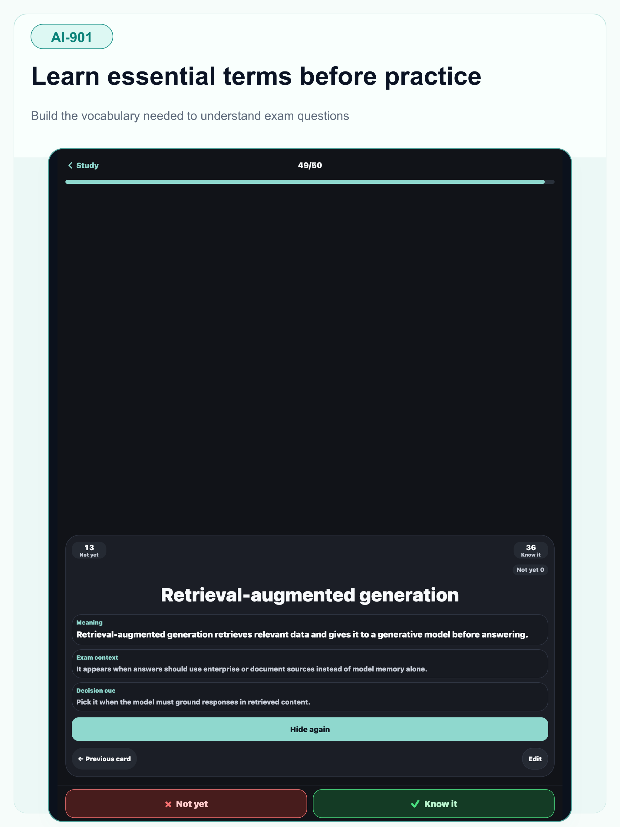 AI-901 Azure AI Exam Prep screenshot 12