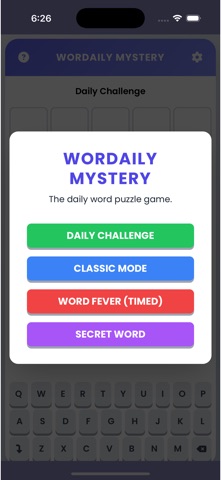 Daily Word-Mystery screenshot