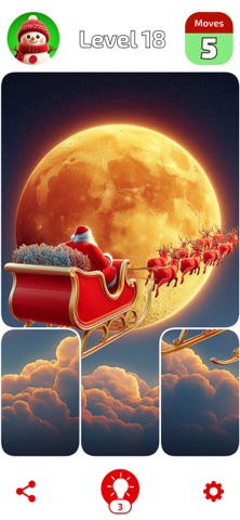Christmas Shuffle Solitaire iPhone screenshot