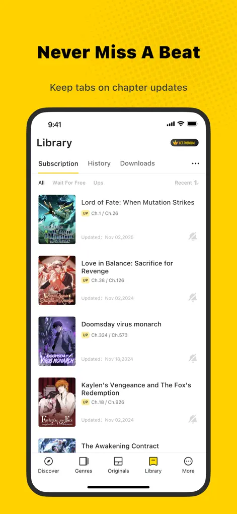 WebComics - Webtoon, Manga - Books App | MWM