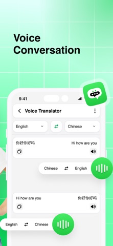Web Chat Translate iPhone screenshot