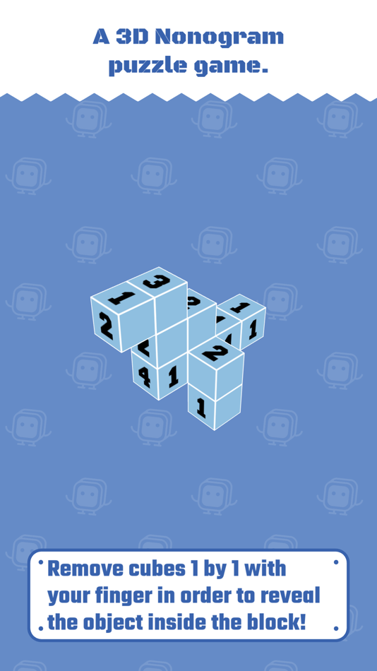 #1. PiKuBo - 3D Nonogram Puzzles (iOS) 由: Daniel Benito