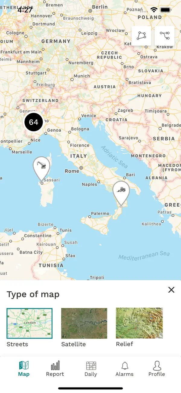 Screenshot #1 pour Kubota Intelligence Solutions