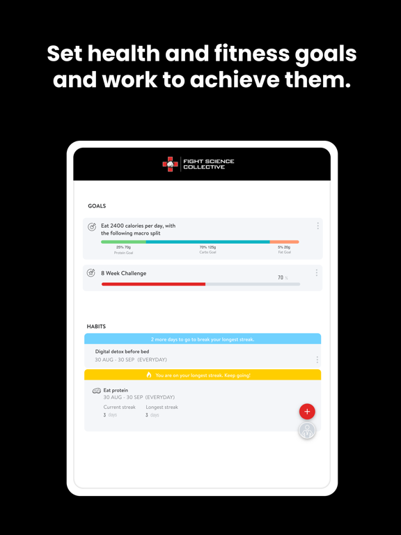 Fight Science Collective iPad screenshot 6 - Health & Fitness app