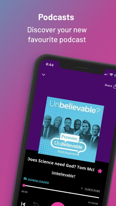 Screenshot #1 pour Premier Plus | Christian Audio