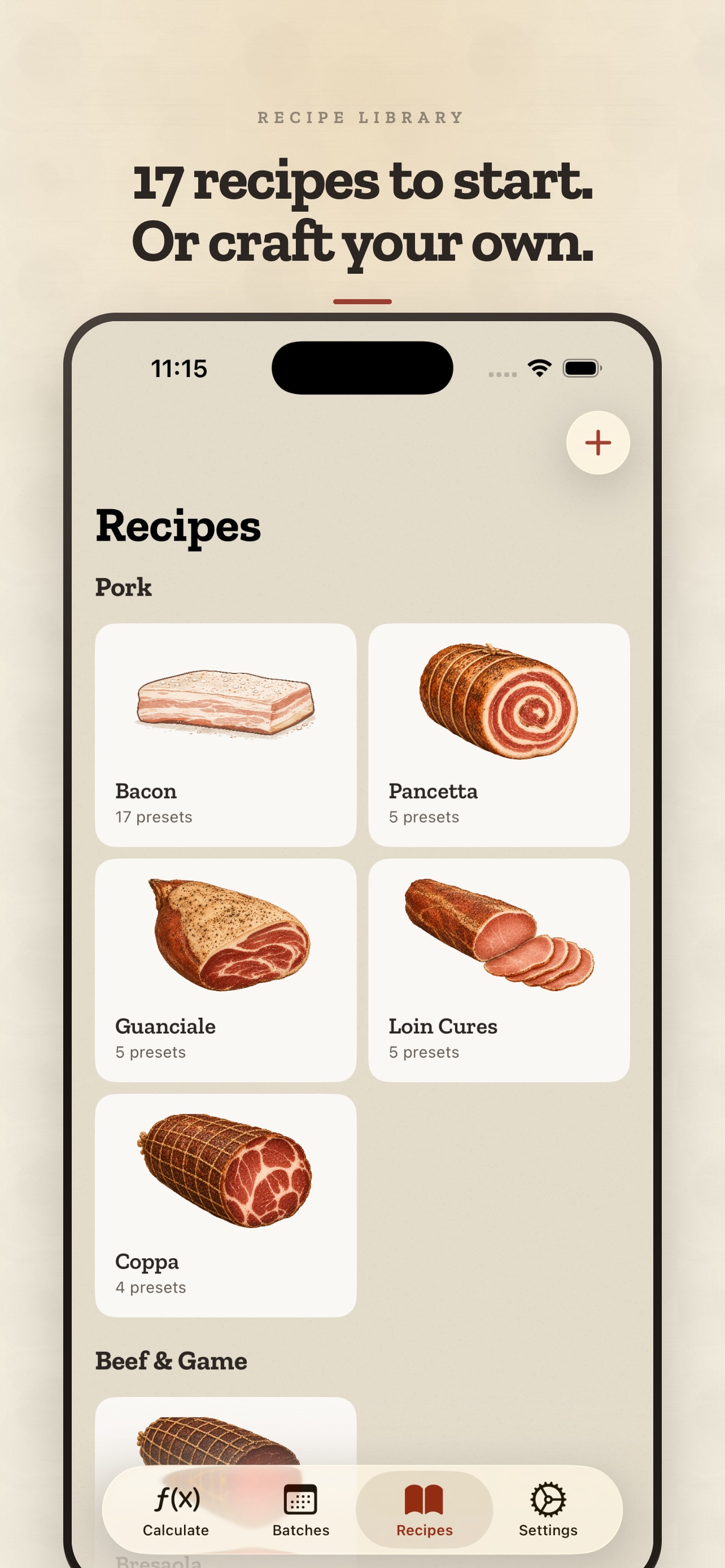 Screenshot 4 of BatchSmith: Bacon Curing