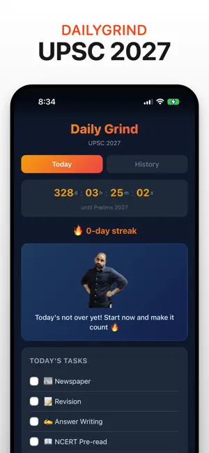 DailyGrind - Study Tracker screenshot 1