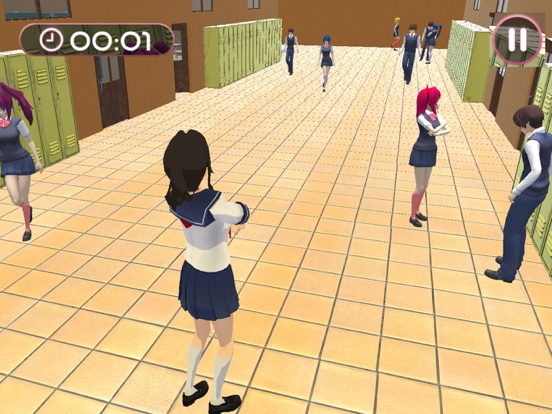 Screenshot #4 pour Anime School Girl Simulator