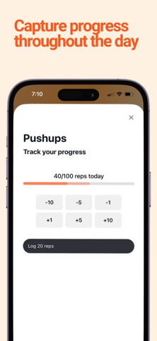 Daily Reps Screenshot 2 of 4