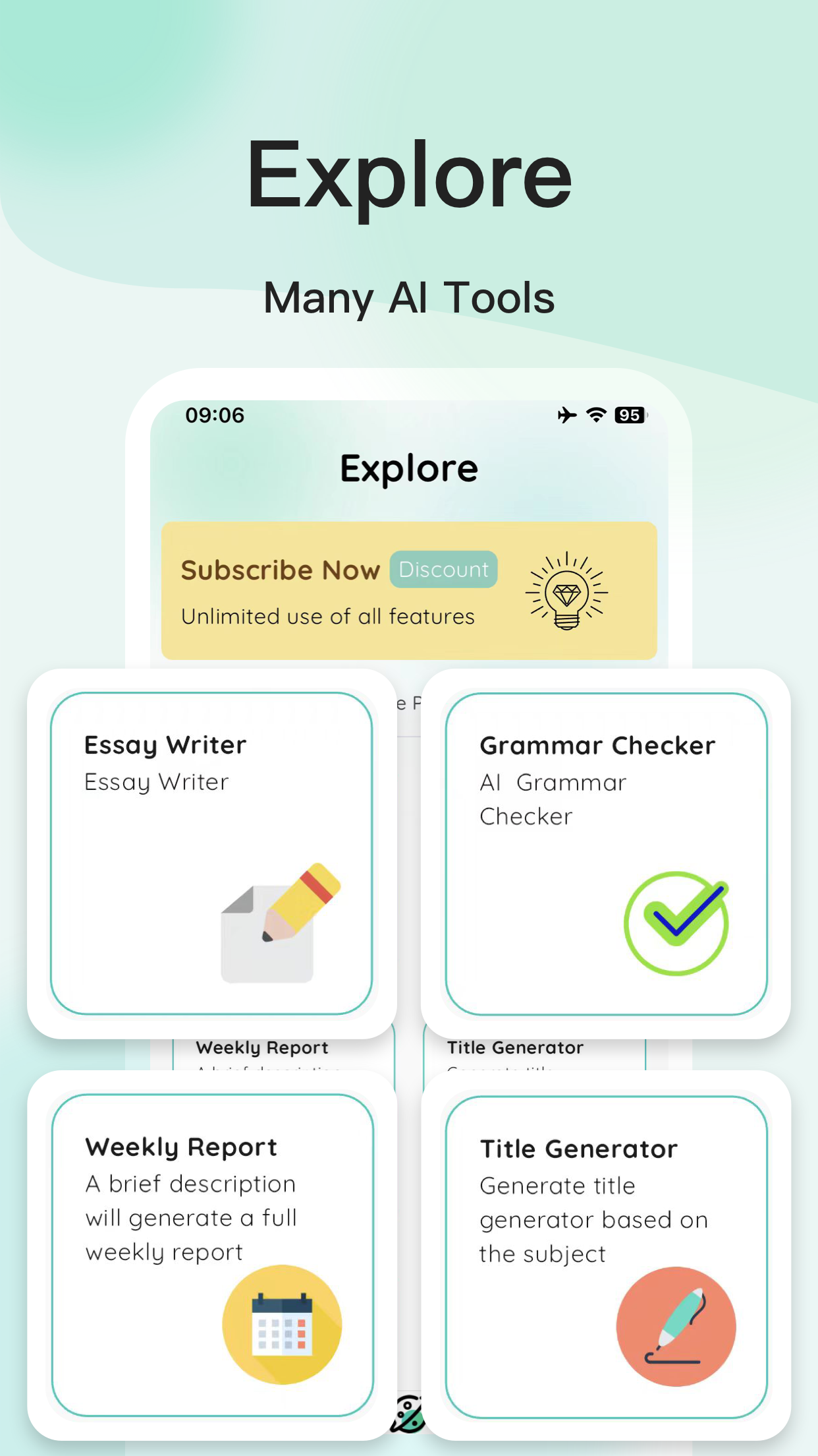 Screenshot of AITalk, a AI product on ProductVisit