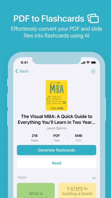 Make flashcards in seconds