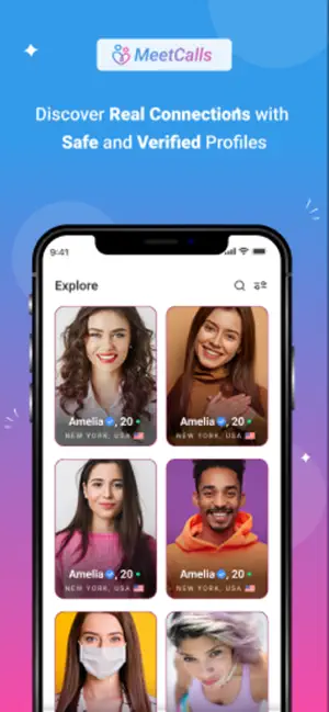 MeetCalls: Video Chat & Calls screenshot 3