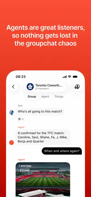 Convos · The Agentic Messenger screenshot 1