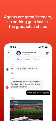 Convos · The Agentic Messenger screenshot