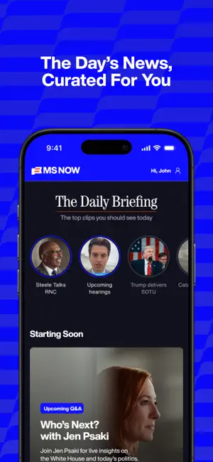 MS NOW: Live & Breaking News screenshot 2