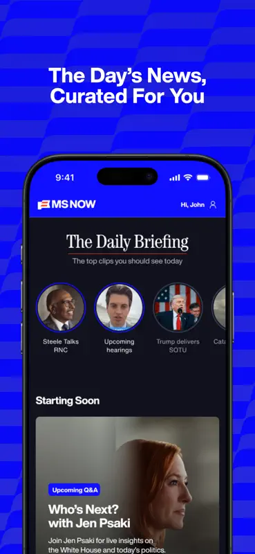 MS NOW: Live & Breaking News screenshot 2 of 9