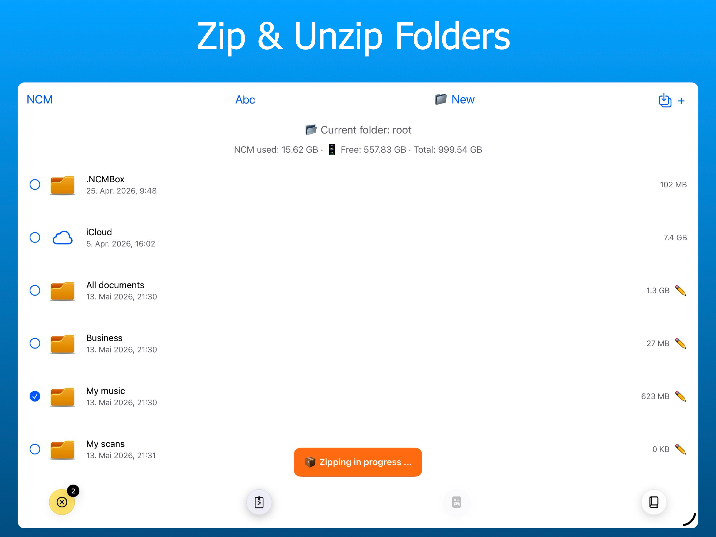 NC File Manager screenshot 13