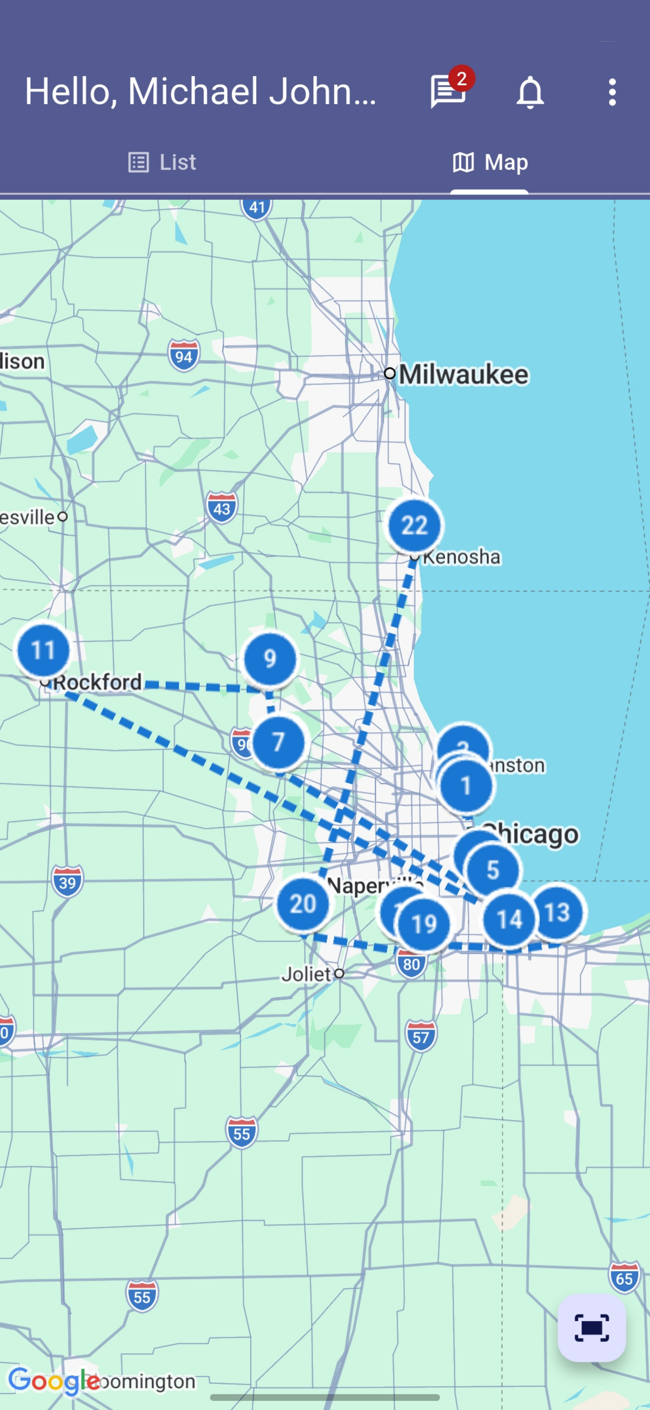 EfiRoute Courier screenshot 5