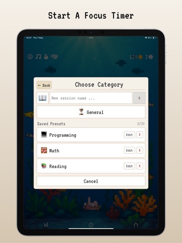 Blobodoro: Pomodoro Timer ipad screenshot 4