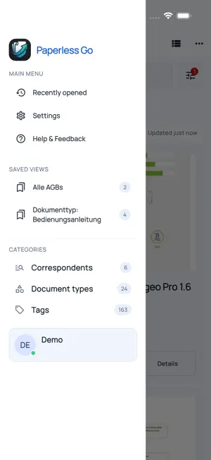Paperless Go for Paperless-ngx screenshot 2