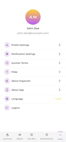 Naximum Auctions screenshot