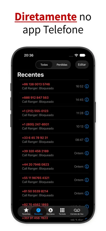 Call Ranger: Bloquear Chamadas screenshot 2 of 5