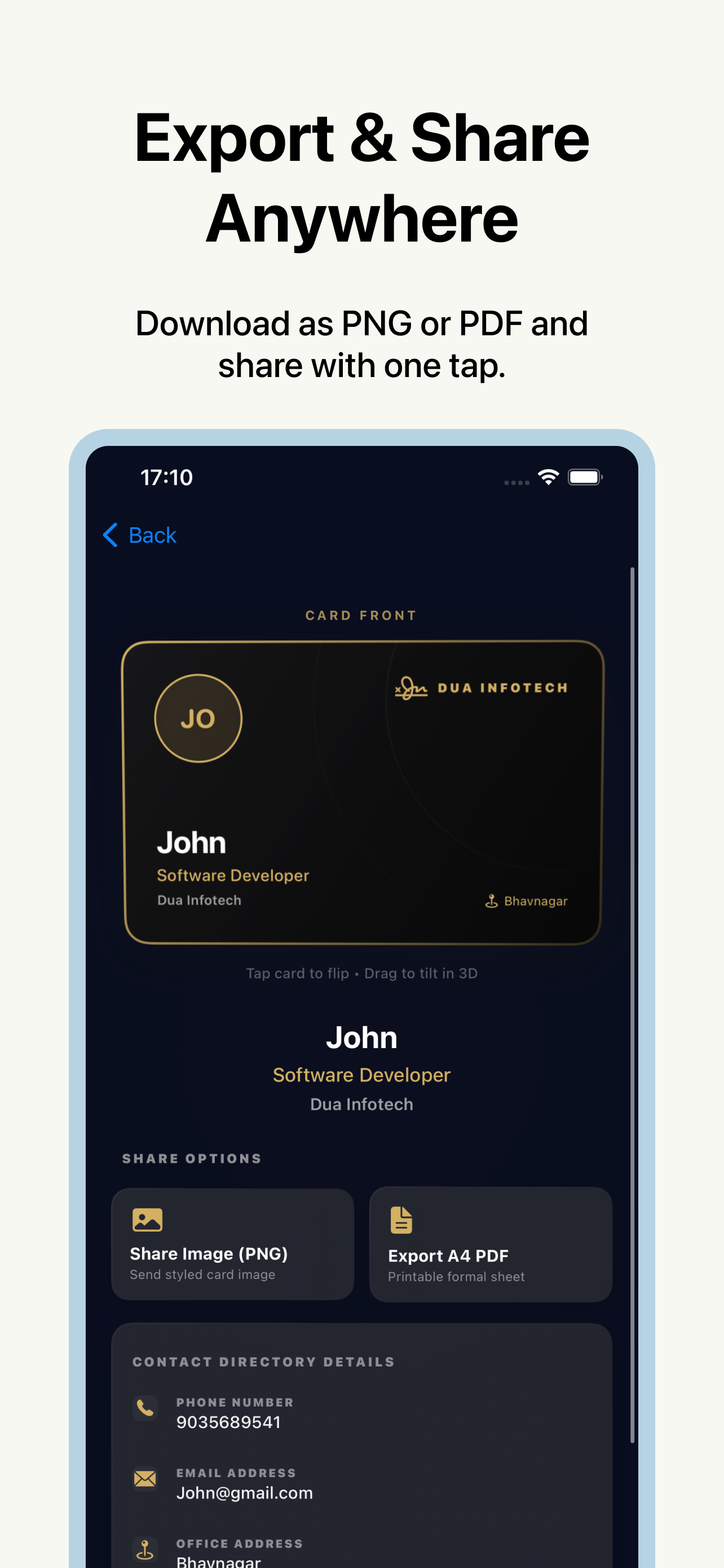 Cardify - Smart Card Generator screenshot 4