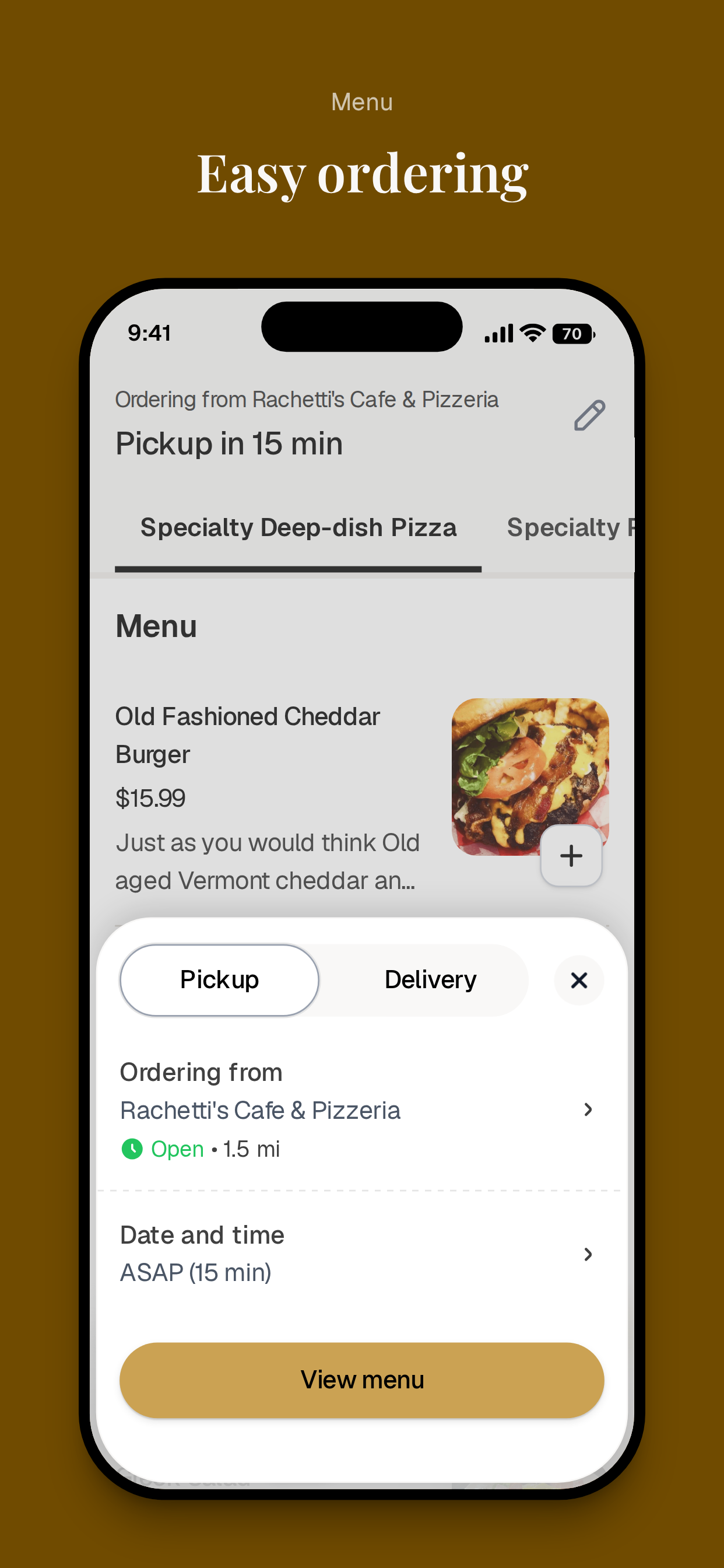 Rachetti's Cafe & Pizzeria screenshot 3