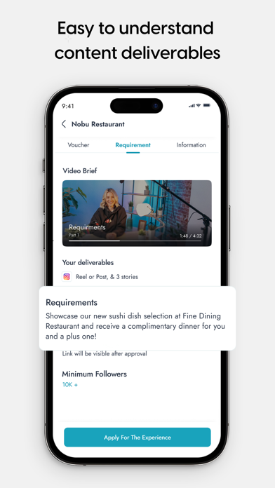 Expin - Influencer Marketing Screenshot