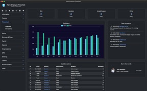 Nano Employee Timesheet screenshot
