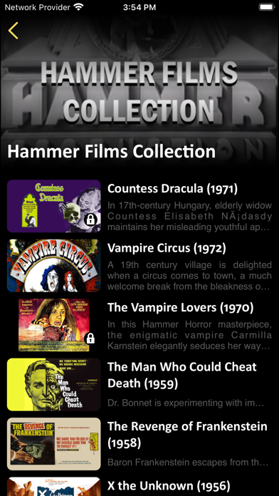 Classic Horror Movie Channel Screenshot