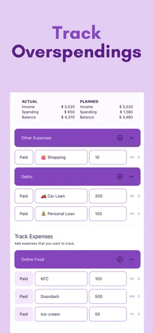 Monthly Budget Planner: Plannr screenshot 4