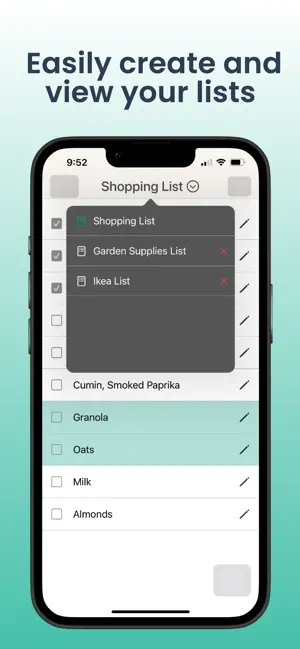 Shopping List: Quick & Easy screenshot 2