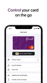 Fluid card screenshot