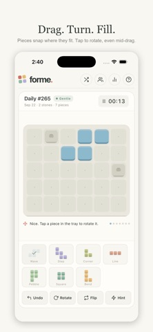 FORME: Daily Block Puzzle screenshot 2